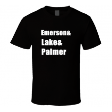 Emerson Lake Palmer Emerson Lake and Palmer and T Shirt