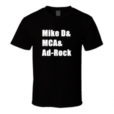 Mike D MCA Ad-Rock Beastie Boys and T Shirt