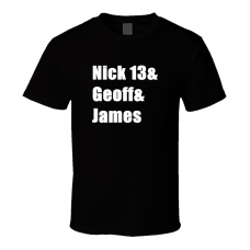 Nick 13 Geoff James Tiger Army and T Shirt
