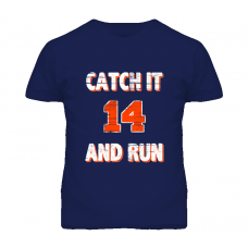 Chris Davis 14 Catch It And Run Quote Auburn Football T Shirt