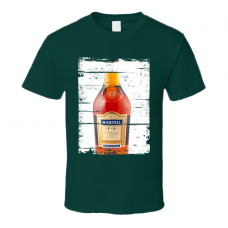 Martell Vs Cognac Grunge Look T Shirt
