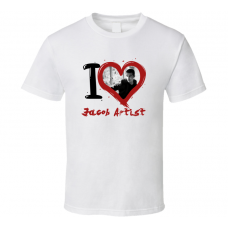 Jacob Artist I Heart Fan T Shirt