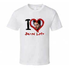 Jared Leto I Heart Fan T Shirt