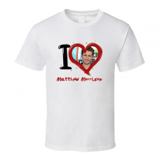 Matthew Morrison I Heart Fan T Shirt