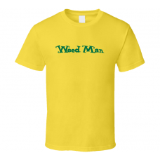 Weed Man Yellow T Shirt
