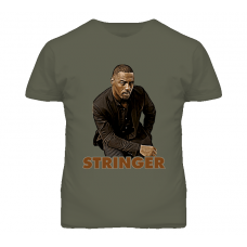 Stringer Bell The Wire Idris Ilba Actor T Shirt
