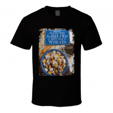 Frosted Shredded Wheat Breakfast Cereal Worn Look T Shirt