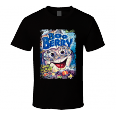 Boo Berry Worn Look Breakfast Cereal T Shirt