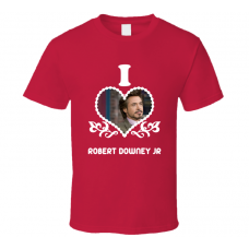 Robert Downey Jr I Heart Hot T Shirt