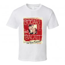 The Big Sleep  Classic Movie Poster Aged Look T Shirt