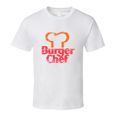 Burger Chef Retro Aged Restaurant T Shirt 