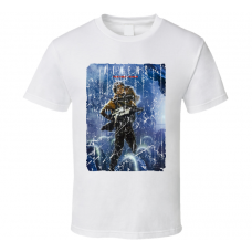 Aliens Movie Poster Retro Aged Look T Shirt