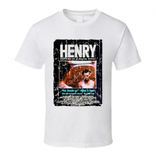 Henry Portrait Of A Serial Killer Movie Poster Retro Aged Look T Shirt
