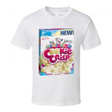 Sprinkles Cookie Crisp Worn Look Breakfast Cereal T Shirt