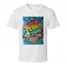Cupcake Pebbles Worn Look Breakfast Cereal T Shirt
