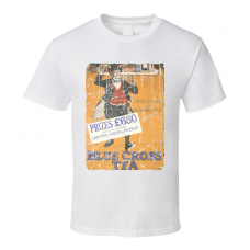 Blue Cross Tea Label Retro Vintage Style T Shirt