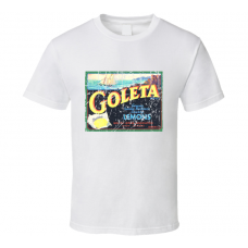 Goleta Lemons Crate label Retro Vintage Style T Shirt