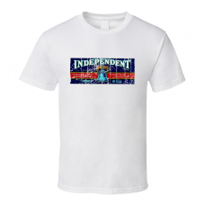 Independent Washington Produce Crate Label Retro Vintage Style T Shirt