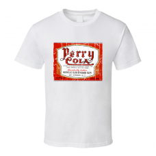 Perry Cola Soda Label Retro Vintage Style T Shirt