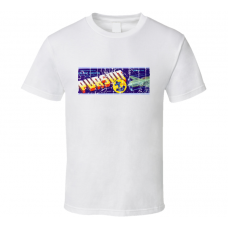 Pursuit Brand Grape Crate Label Retro Vintage Style T Shirt