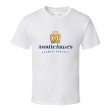 Auntie Annes Fast Food Restaurant Distressed Look T Shirt