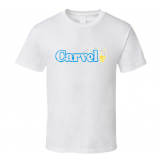 Carvel Ice Cream Fast Food Restaurant Distressed Look T Shirt