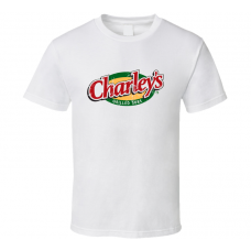 Charleys Grilled Subs Fast Food Restaurant Distressed Look T Shirt