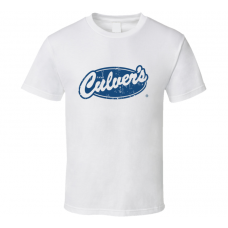 Culvers Fast Food Restaurant Distressed Look T Shirt