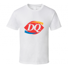 Dairy Queen Fast Food Restaurant Distressed Look T Shirt