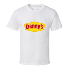 Dennys Fast Food Restaurant Distressed Look T Shirt