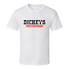 Dickeys Barbecue Pit Fast Food Restaurant Distressed Look T Shirt