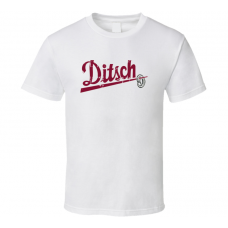 Ditsch Fast Food Restaurant Distressed Look T Shirt