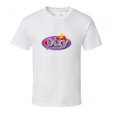 Dixy Chicken Fast Food Restaurant Distressed Look T Shirt