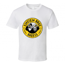 Einstein Bros Bagels Fast Food Restaurant Distressed Look T Shirt
