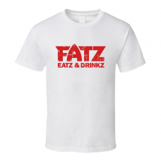 FATZ Fast Food Restaurant Distressed Look T Shirt