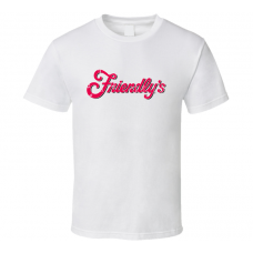 Friendlys Fast Food Restaurant Distressed Look T Shirt