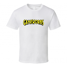 GameWorks Fast Food Restaurant Distressed Look T Shirt
