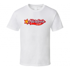 Hardees Fast Food Restaurant Distressed Look T Shirt