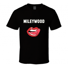 Miley Inspired Graphic Style Mileywood T Shirt