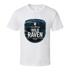 Thornbridge Wild Raven Black IPA Grunge T Shirt