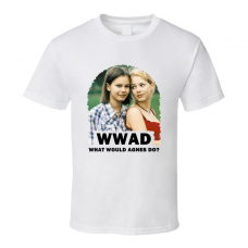 WWAD What Would Agnes Ahlberg Do Fucking Amal LGBT Character T Shirt