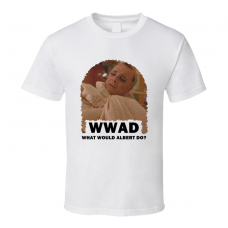WWAD What Would Albert Goldman Do The Birdcage LGBT Character T Shirt
