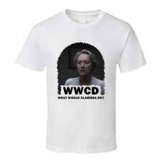 WWCD What Would Clarissa Vaughan Do The Hours LGBT Character T Shirt