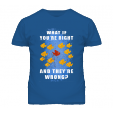 Fargo What If You're Right They're Wrong Fish TV T Shirt