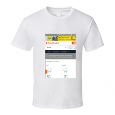 Test Weather T Shirt