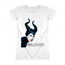 Evil Maleficent Horns Angelina Jolie T Shirt