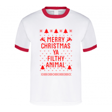 Merry Christmas Ya Filthy Animal Home Alone Inspired T Shirt