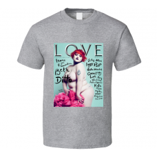 Naked Ambition Lorraine Kelly Inspired Wearing Nude Beth Ditto Love Mag T Shirt
