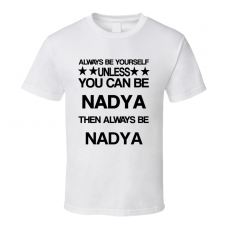 Nadya Muppets Most Wanted Be Yourself Movie Characters T Shirt