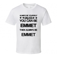Emmet The Lego Movie Be Yourself Movie Characters T Shirt